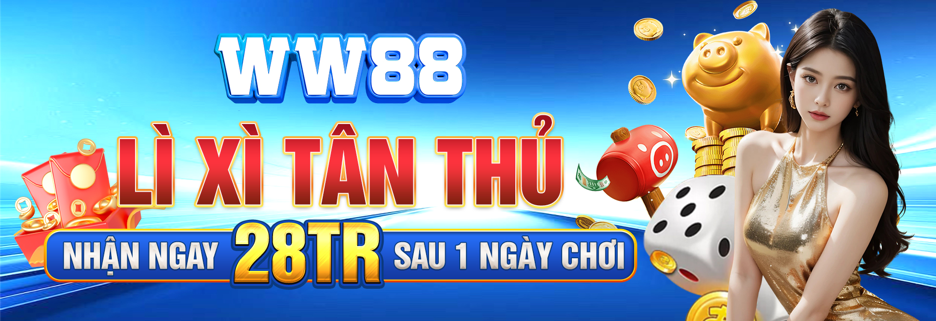 WW88 Lì Xì Tân Thủ